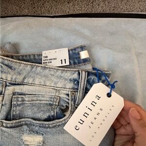 Eunina High-Rise Light Blue Jeans